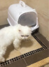疯狂的主人猫砂盆全封闭式特大号猫厕所防外溅猫沙盆成猫猫屎盆猫咪用品 实拍图