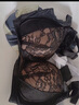 古今 内衣女舒适性感无钢圈文胸无痕小胸3/4罩杯聚拢胸罩蕾丝 黑色 80B 实拍图