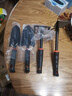 北蔬 赶海工具套装挖沙种花种菜铲子挖土养花工具 黑胶柄四件套套装 实拍图