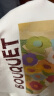 伊芙丽（eifini）伊芙丽春日手绘花朵插画印花设计字母T恤女2024春夏新款短袖上衣 本白色 M 105-115斤 晒单实拍图