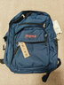 JANSPORT杰斯伯双肩包男旅行轻便背包书包女高中笔记本大学生包电脑包 47JK003 深蓝色-隔层+侧袋 实拍图