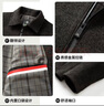 宝财羊爸爸装毛呢外套男春秋季翻领厚款商务干部服行政夹克中老年人衣服 实拍图