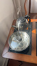 哈骆顿实木茶桌可折叠阳台家用可移动茶台泡茶桌椅组合茶几具烧水壶套装 旋转茶台桌【电器+1圈椅2副椅】 京速发-长120*宽47*高66 实拍图