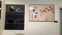 墨派餐厅装饰画现代简约饭厅横幅挂画轻奢饭厅背景墙厨房壁画免打孔 三餐四季 120*80cm【晶瓷】 实拍图