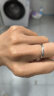 卡蒂罗（KADER）双生结999银情侣戒指一对戒开口男女求婚结婚520情人节生日礼物 实拍图