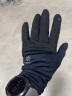 KAILAS凯乐针织抓绒手套男款户外登山保暖防风可触屏手套 黑色 M 晒单实拍图