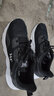 361°男鞋黑色运动鞋男跑步鞋网鞋秋冬季新款透气网面大码休闲旅游鞋子 曜石黑/白2261 44 实拍图