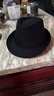 苏木佰（SOMUBAY）上海滩礼帽男士老人中老年爷爷老头帽子春秋爸爸帽英伦复古绅士帽 黑色【四季款】 均码(头围58左右)一般都合适 实拍图