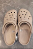 卡骆驰（CROCS）洞洞鞋贝雅男鞋夏季新款男士沙滩鞋凉鞋拖鞋女鞋 10126-2V3/卵石（尺码偏大） 37 -38(230mm) 实拍图
