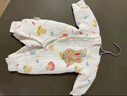 舒贝怡婴儿衣服新生儿连体衣春季女满月周岁宝宝哈衣百天保暖爬爬服白80 实拍图