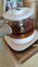 小熊（Bear）小熊（Bear）养生壶煮茶壶煮茶器 0.5L便携式烧水壶旅行家用蒸茶器花茶壶 ZCQ-A05S1 配茶具茶杯 实拍图