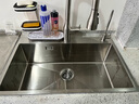 九牧（JOMOO）水槽304不锈钢厨房大单槽多功能水池洗菜盆洗碗盆 02390【68*45】含旋转龙头 实拍图