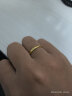 周大福 循环黄金戒指(工费360) 14号 约3.15g F230577 晒单实拍图
