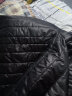 ACLOSMIL轻薄小棉袄男士加绒加厚男士短款棉衣休闲外套中青年立领短款棉服 黑色-立领 L(120-135斤) 晒单实拍图