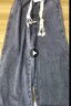 至唯cleanfit秋季bootcut黑色弯刀微喇牛仔裤男vibe美式修身直筒裤子 黑色 M 【推荐90-110斤】 实拍图