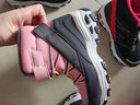 Skechers斯凯奇儿童绒绒靴雪地靴保暖男童棉鞋防寒加绒高帮女童靴660092L 女童/粉红色/灰色/PKGY 28.5 实拍图