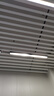 梵耀LED方通灯 长条吊线灯 日光灯办公吸顶安装 超市办公楼专用 商业吊灯 120*7cm36w黑壳-白光 实拍图