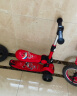 超级飞侠三合一儿童滑板车1-3-6-10岁可坐滑可拆卸  Ultra款 乐迪红 实拍图