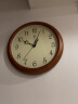 北极星（POLARIS）挂钟自动对时实木钟客厅家用智能挂表轻奢时钟 9060简 智能机芯 晒单实拍图