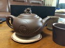 藏壶天下 宜兴紫砂壶纯全手工十二生肖泡茶壶原矿紫泥茶具套装 龙生肖 470ml 实拍图
