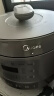 美的（Midea）【国家补贴】0涂层精钢厚釜电压力锅5L双胆全自动智能预约家用煲汤煮饭电饭煲C5856G高压锅4-6人 实拍图