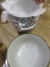 大碗景德镇陶瓷面碗家用大碗日式大号汤碗6寸7寸面条碗单个学生吃饭碗 6寸吉祥花 实拍图