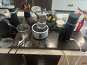 比乐蒂（Bialetti）【百年品牌】摩卡壶 经典意式手冲咖啡壶家用浓缩手动咖啡机礼物 3杯份+4.0电陶炉(雅致银) 120ml 实拍图