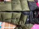 骆驼火山羽绒服1.0情侣男女加厚防极寒鸭绒面包服外套冬季城市轻户外 深榄绿/幻影黑，男款 M 实拍图