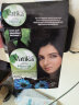 瓦提卡（vatika）印度原装进口瓦提卡Vatika海娜粉染发剂染发粉植物精华自然黑染发 自然黑#（60g/盒 分6小袋） 实拍图