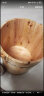 古希诺（GUXINUO）木桶泡脚桶家用洗脚盆香柏木过小腿40cm实木足浴盆泡脚盆木盆 40圆边（带盖）+艾草+贴 晒单实拍图
