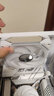 玩嘉 孤勇者无立柱matx主板电脑机箱360水冷海景房机箱纯白30/40系列超长显卡侧透主机箱 孤勇者白色升级版+6极光风扇【白光，大4D 实拍图