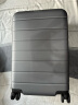 米家小米行李箱20英寸拉杆箱小型可登机箱PC旅行箱男女密码皮箱子灰色 晒单实拍图