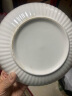 康琴（KANGQIN）釉下彩简约餐具碗盘套装网红菜盘家用面碗大汤碗ins陶瓷餐具 4个8英寸饭盘 4件套 实拍图