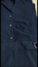 皮尔卡丹（pierre cardin）韩版MM洋气新款2024年夏季纯色polo领短袖收腰连衣裙潮时尚女装 藏青色 XL(建议115-130斤) 晒单实拍图