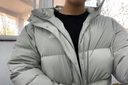 adidas 拒水防泼防风保暖鸭绒羽绒服面包服男女同款阿迪达斯官方   银灰色   XS 实拍图