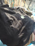 真维斯（JEANSWEST） 圆领卫衣男女同款秋冬季加绒加厚保暖宽松休闲长袖套头潮牌上衣 摇粒 黑色 口袋竹_K 2XL 实拍图