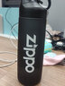 ZIPPO学生运动水杯大容量塑料杯子夏季tritan水杯运动水壶健身随行水瓶 午夜蓝（送杯刷）946ml 实拍图