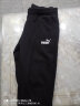彪马（PUMA）运动裤男裤 26新款健身跑步宽松梭织快干束脚卫裤透气长裤男 【主推款】黑色-彪马白/梭织干爽 XL 185【推荐体重160-180斤】 实拍图