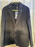 罗蒙双面呢羊毛西服男休闲西装外套单西修身双面尼毛呢大衣男西装上衣 实拍图