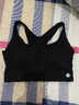 361°运动内衣防震高强度前拉链瑜伽文胸健身服女一体式运动背心女 黑色 S 实拍图