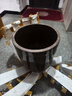 老式水缸家用储水土陶庭院大缸鱼缸造景腌菜缸发酵缸荷花缸醋酱缸 瘦高款 100斤 实拍图
