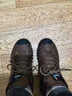 西域骆驼棉鞋男休闲高帮棉皮鞋冬季羊毛保暖防滑软底男鞋户外抗寒雪地靴子 21030黑色棉 42 实拍图