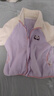 巴拉巴拉儿童外套男童衣服女童上衣秋装婴儿衣服洋气时髦 粉紫70708 100 实拍图