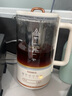 OIDIRE 养生壶 煮茶器煮茶壶烧水壶电水壶热水壶玻璃煮茶壶烧水壶恒温保温办公室迷你养生杯 0.6L -YSH33养生壶【316发热盘】 实拍图