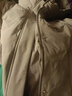 雪中飞秋冬新款保暖连帽女士羽绒服防钻绒外套时尚休闲羽绒服女 豆绿色|4186 M 165/88A 实拍图