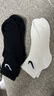 耐克（NIKE）男袜女袜 25新款训练透气短袜快干柔软休闲跑步健身运动nike袜子 SX7677-010/三双装 M/24-26厘米/38-42码 实拍图