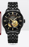 雷诺（RARONE）手表 星际系列潮流镂空全自动男士机械表钢带腕表 实拍图
