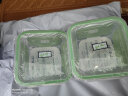 贝特阿斯（BestHA）耐热玻璃饭盒玻璃保鲜盒正方形1000ml 冰箱微波炉饭盒RLF-1000 实拍图
