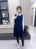 衣诺坊女童连衣裙套装班服儿童六一毕业季校服主持人演出服 实拍图