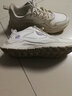 361°女鞋运动鞋女跑步鞋秋季新款女鞋皮面软底户外慢跑鞋子女休闲鞋 羽毛白/冰清-3 38 实拍图